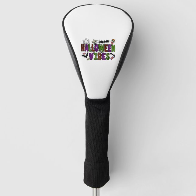 Halloween Vibes             Golf Head Cover (Front)