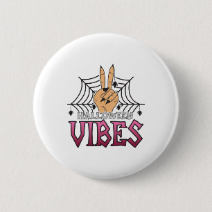 Halloween Vibes, Halloween, Scary, Costume 6 Cm Round Badge