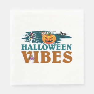 Halloween Vibes        Napkin