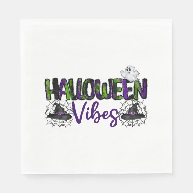Halloween Vibes                 Napkin (Front)