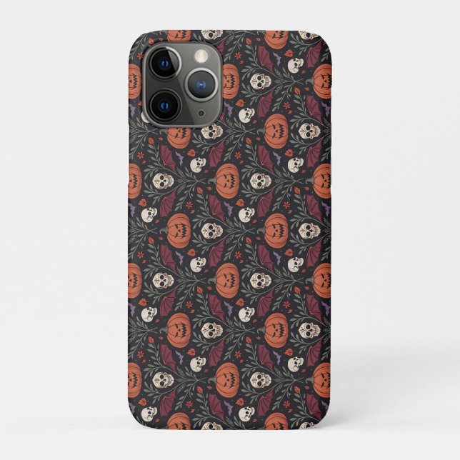 Halloween Vibes Pattern Case-Mate iPhone Case (Back)