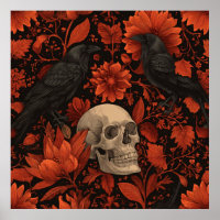 Halloween Victorian Poster