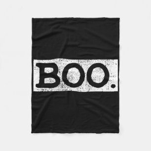 Halloween Vintage Boo Fun Gift  Fleece Blanket