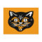 Halloween Vintage Cat Face