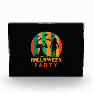 Halloween Vintage Halloween Party Photo Block