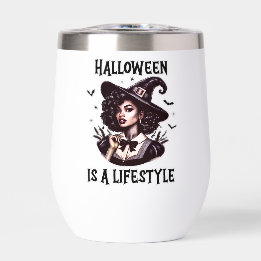 Halloween Vintage Pin-Up Witches