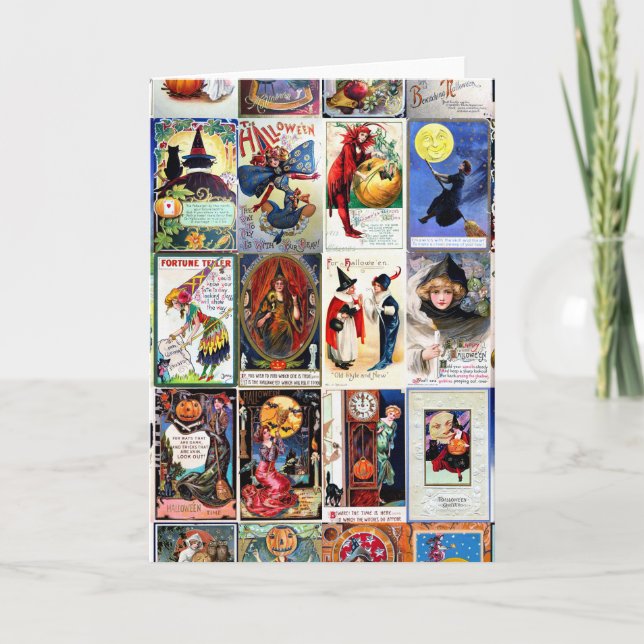 Halloween Vintage Postcard (Front)