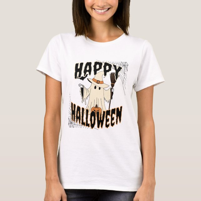 Halloween Vintage T-Shirt (Front)