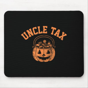 Halloween Vintage Uncle Tax Pumpkin Spooky Trick-o Mouse Pad