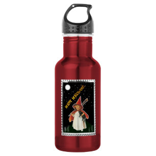HALLOWEEN Vintage Witch 532 Ml Water Bottle
