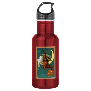 HALLOWEEN Vintage Witch 532 Ml Water Bottle