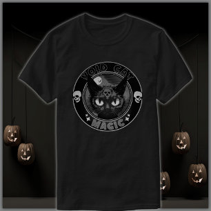 Halloween Void Cat Magic T-Shirt