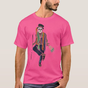 Halloween Voodoo Witch Doctor Skulls Horror Scar T-Shirt