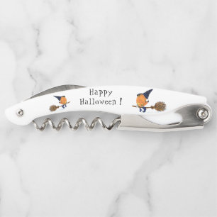 Halloween Waiter's Corkscrew Witch Pumpkin Flying