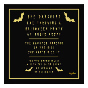 Halloween Wall Print designed by Poet Adiela Akoo