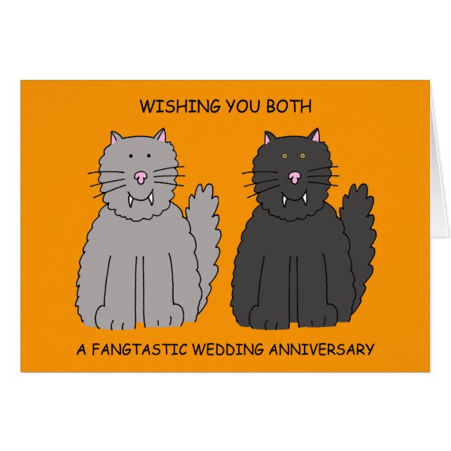 Halloween Wedding Anniversary (Front Horizontal)