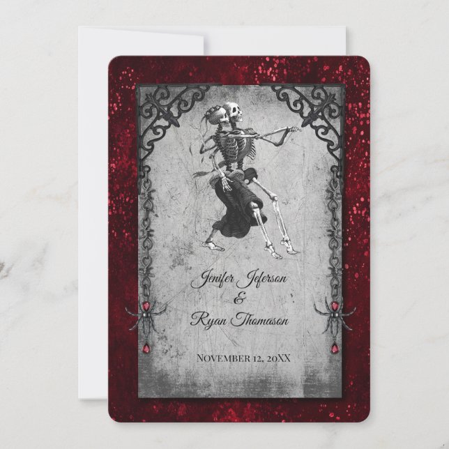 halloween wedding Invitation (Front)