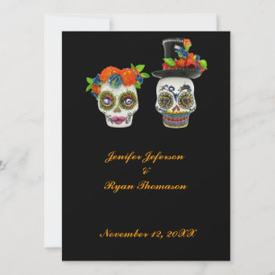 halloween wedding Invitation