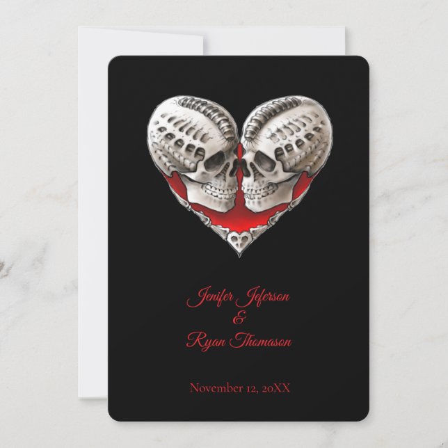 halloween wedding Invitation (Front)