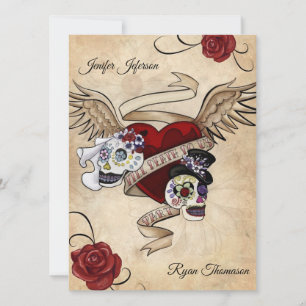 halloween wedding Invitation