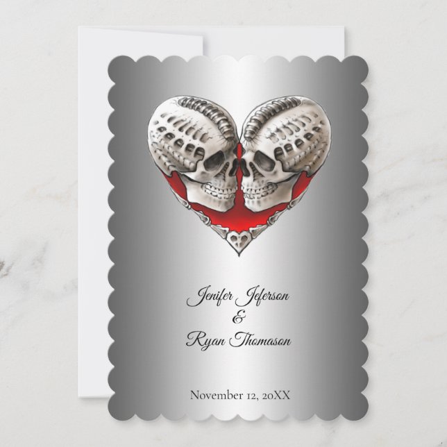 halloween wedding Invitation (Front)