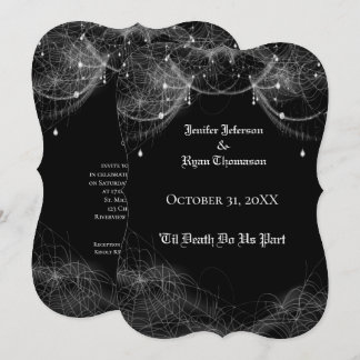 halloween wedding Invitation