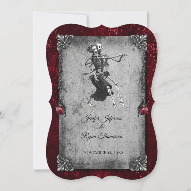 halloween wedding Invitation (Front)
