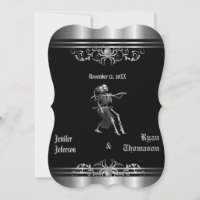 halloween wedding Invitation