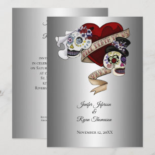 halloween wedding Invitation