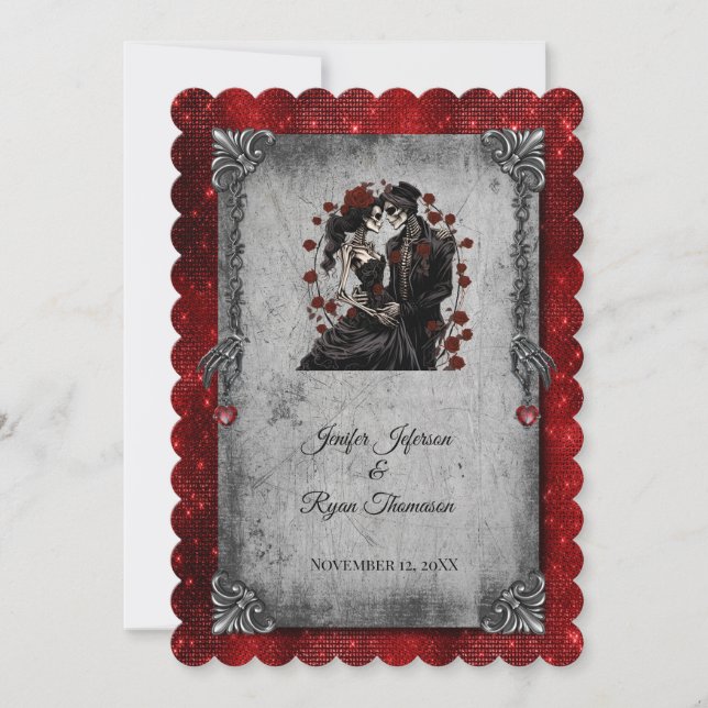 halloween wedding Invitation (Front)