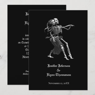 halloween wedding Invitation