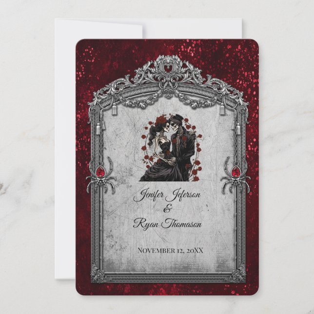 halloween wedding Invitation (Front)