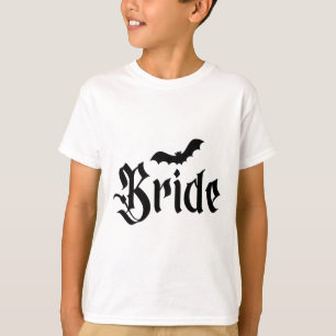 Halloween Wedding Spooky Bride Groom Couple Matchi T-Shirt