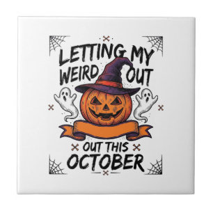 Halloween Weird Shirt With Pumpkin Ghosts_1 Tile