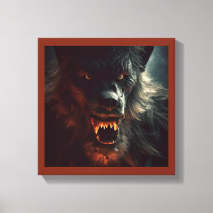 Halloween - Werewolf 3 Canvas Print