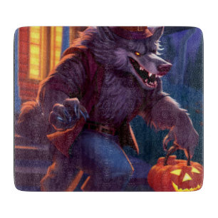 Halloween/werewolf/fall/autumn Cutting Board