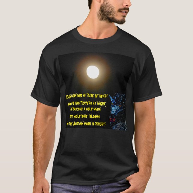 HALLOWEEN WEREWOLF  T-Shirt (Front)
