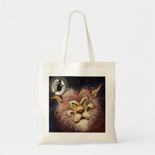 Halloween Werewolf Tote Bag