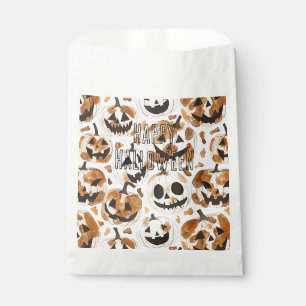Halloween Western Cowboy Cowgirl Pumpkins Favour Bags