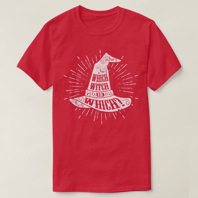 Halloween Which Witch is Which Costume  T-Shirt (Design Front)