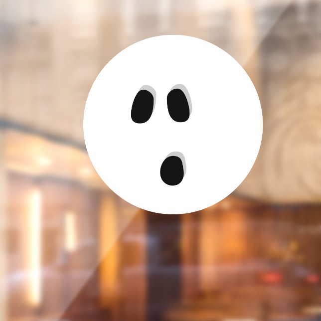 Halloween white scary ghost face spooky decor (Sheet 2)