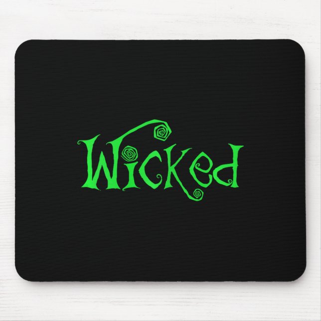 Halloween Wicked Witch Fun Costume Outfit Gift  Mouse Pad (Front)
