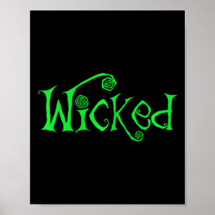 Halloween Wicked Witch  Fun Costume Outfit Gift  Poster