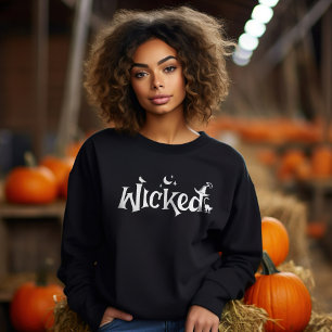 Halloween Wicked Witch Funny Sweatshirt