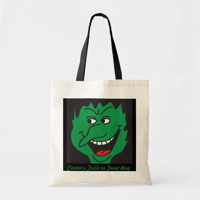 Halloween Wicked Witch - Trick or Treat Tote Bag (Front)