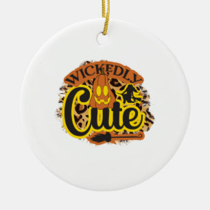 Halloween Wickedly Cute Ceramic Tree Decoration