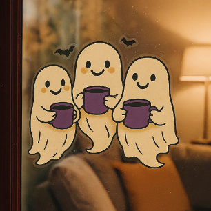 Halloween Window Sticker With Fant
