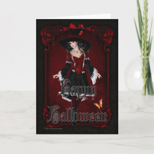 Halloween Witch 8 Happy Halloween Card