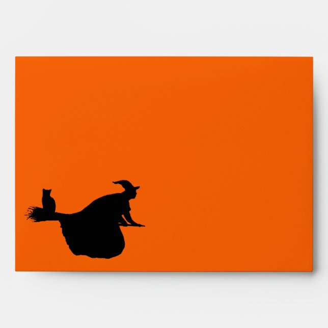 Halloween Witch A7 Envelope (Front)