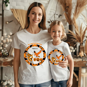 Halloween Witch Bash Jack O Lantern Birthday Girl T-Shirt